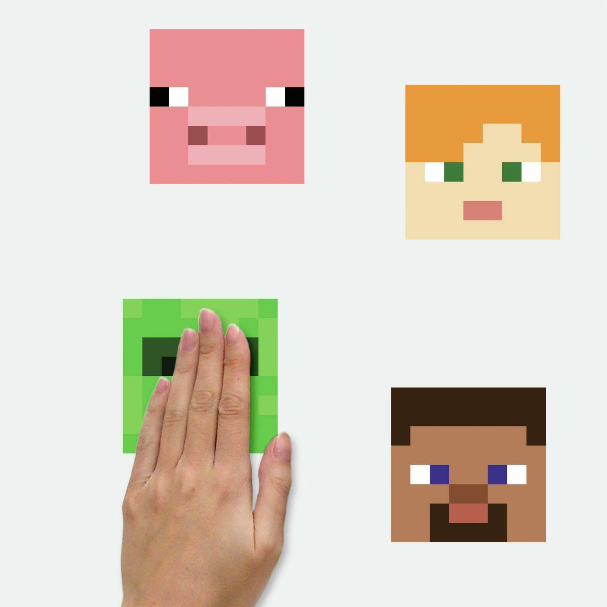 RoomMates Minecraft Peel & Stick Wall Decals